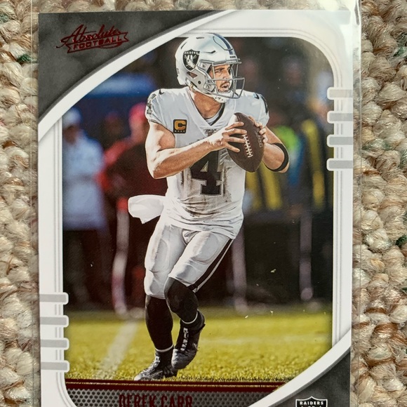 Las Vegas Raiders Card Lot (4) NFL Absolute - Picture 3 of 3